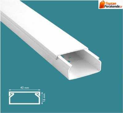 Mutlusan 40x16 Kablo Kanalı Canalex